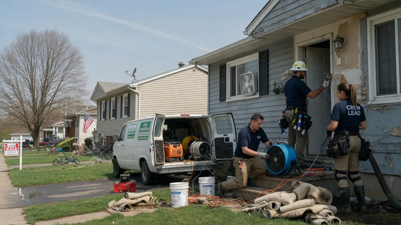 Flood Cleanup in Worthing, SD near me