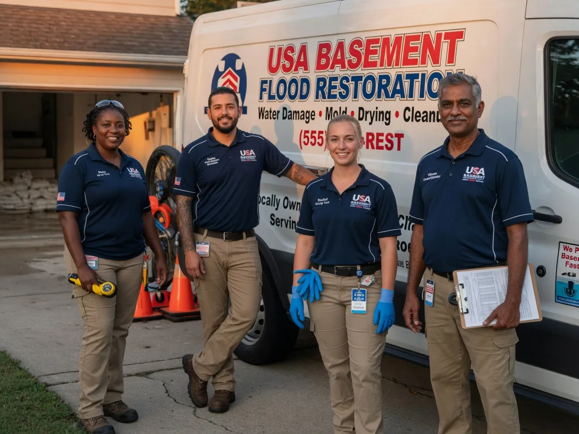 Basement Flood Cleanup company in Worthing, SD
